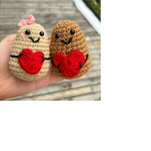 Cute Handmade knitting Funny Gift For Valentine's Day